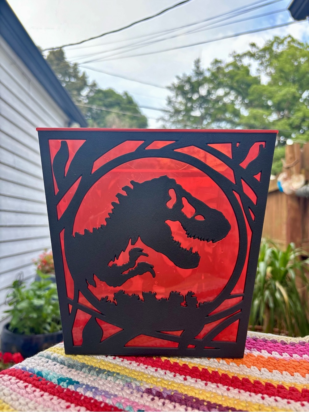 Jurassic World Rebirth Regal Silhouette Popcorn Bucket Universal City Studios